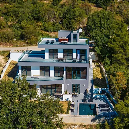 My Dalmatia - Sea View Senti With Private Pool *