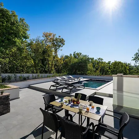 My Dalmatia - Sea View Senti With Private Pool 斯塔利格拉德-帕克利尼卡