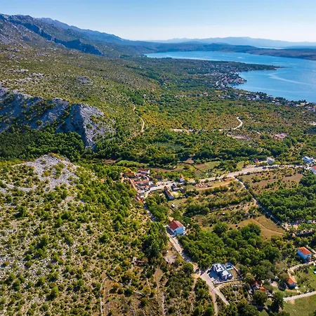 My Dalmatia - Sea View Senti With Private Pool