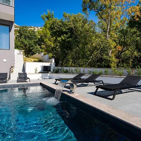 度假居 My Dalmatia - Sea View Senti With Private Pool *