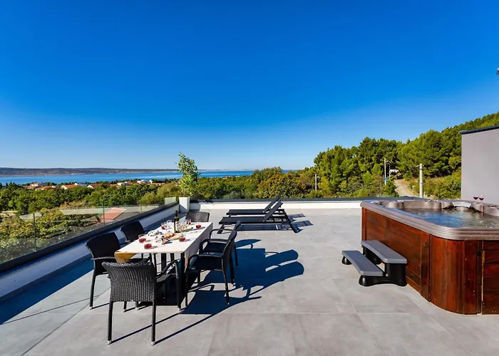 My Dalmatia - Sea View Senti With Private Pool