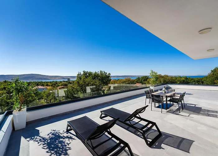 My Dalmatia - Sea View Senti With Private Pool