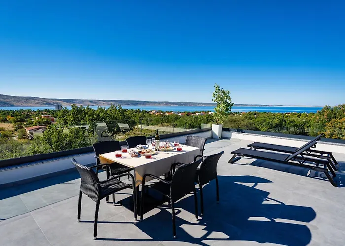 My Dalmatia - Sea View Senti With Private Pool Starigrad Paklenica