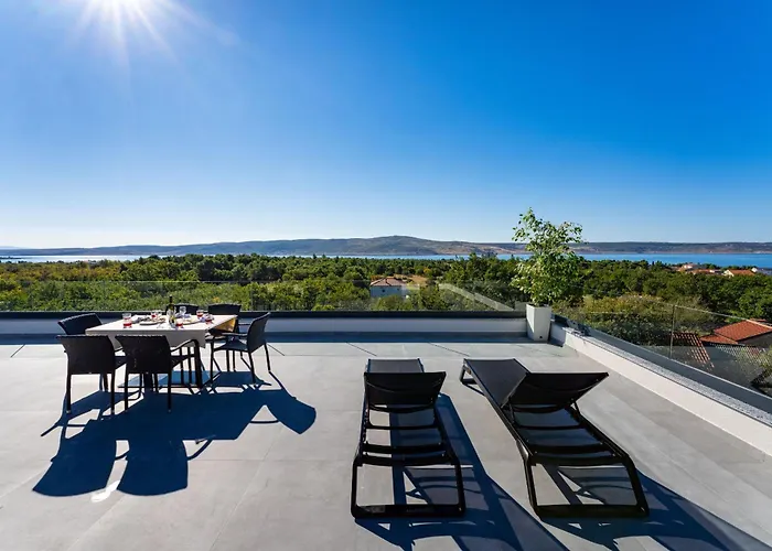 My Dalmatia - Sea View Senti With Private Pool *