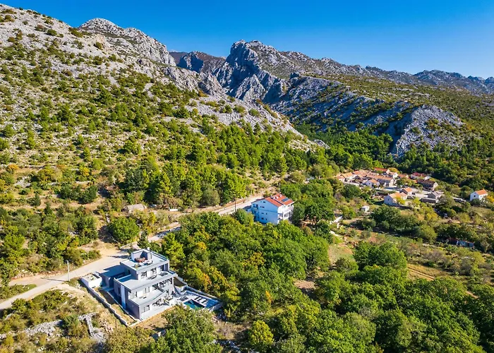 Dom wakacyjny My Dalmatia - Sea View Senti With Private Pool Starigrad Paklenica