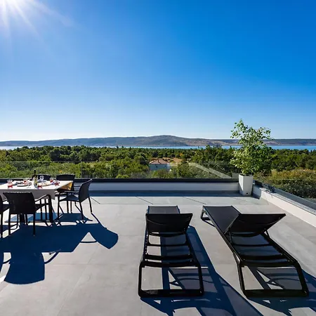 My Dalmatia - Sea View Senti With Private Pool *