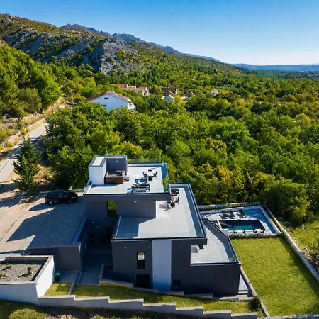 My Dalmatia - Sea View Senti With Private Pool * Starigrad Paklenica