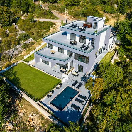 My Dalmatia - Sea View Senti With Private Pool *