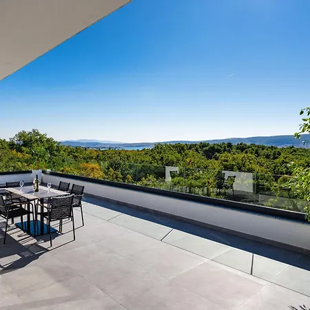 My Dalmatia - Sea View Senti With Private Pool *